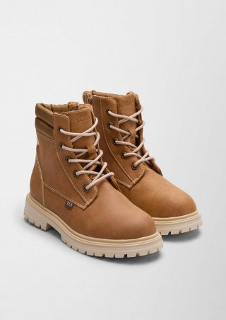 s.Oliver Gefütterte Stiefel - cognac