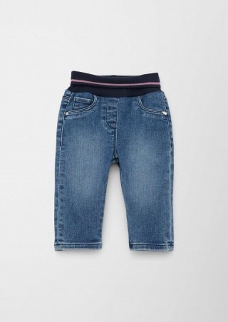 s.Oliver Jeans / Regular Fit / High Rise / Straight Leg - hellblau