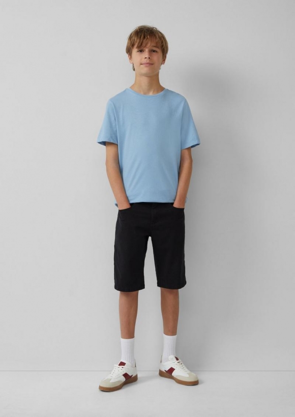 s.Oliver Bermuda Pete / Regular Fit / Mid Rise / Straight Leg - schwarz
