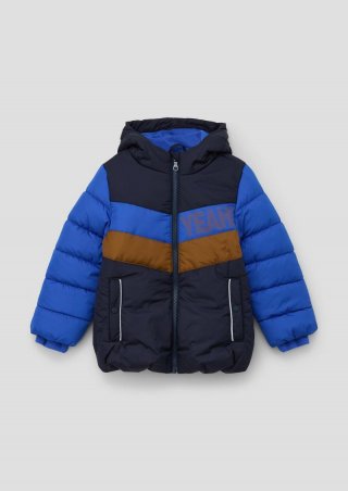 s.Oliver Steppjacke mit Fleece-Futter - navy