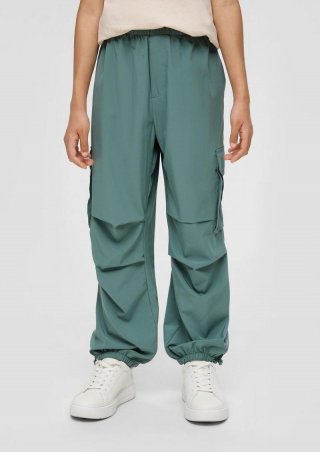 s.Oliver Parachute Pants im Cargo-Stil - petrol