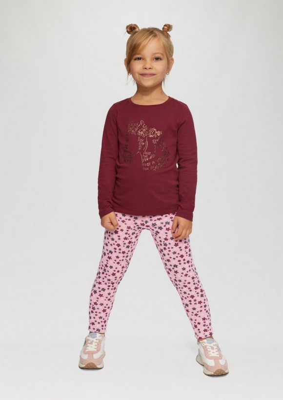 s.Oliver Leggings aus Thermofleece - zartrosa