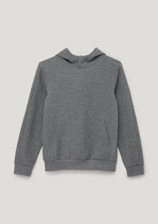 s.Oliver Sweatshirt mit Kapuze - graphit