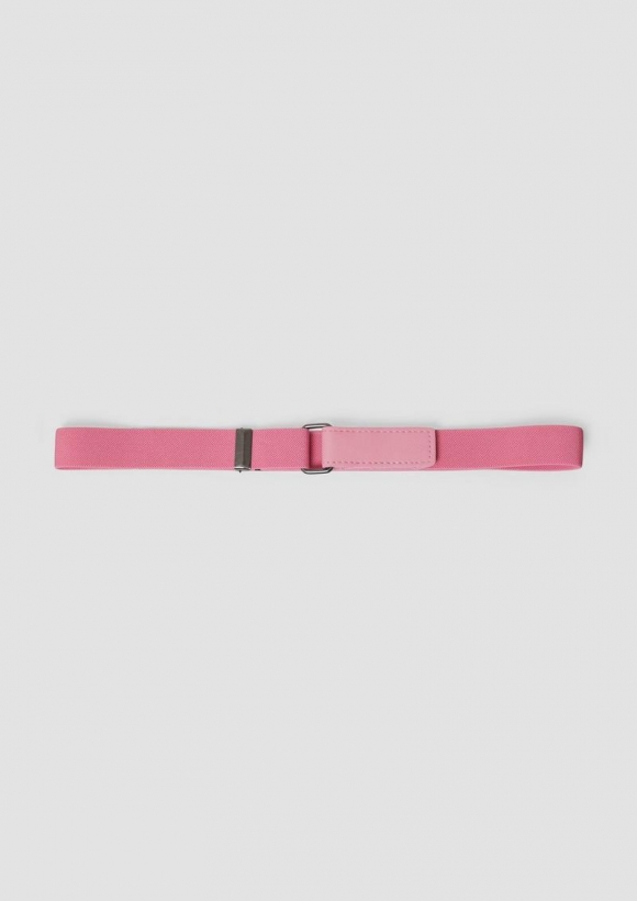 s.Oliver Textilgürtel mit Klettverschluss - pink