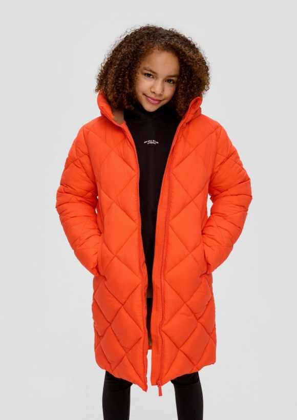 s.Oliver Mantel mit Steppung - orange