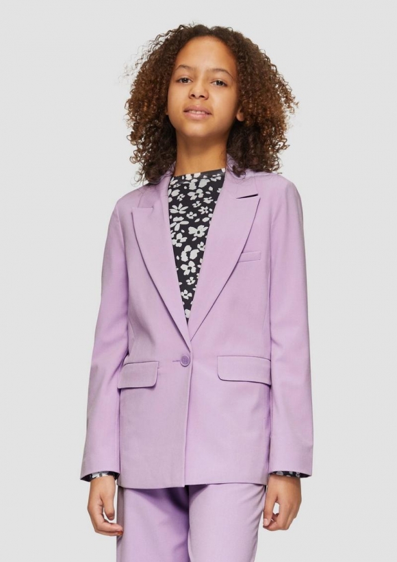 s.Oliver Blazer mit Reverskragen - lavendel