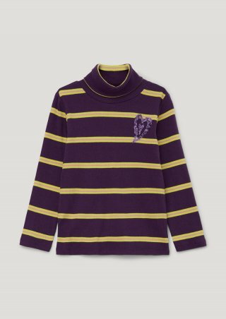 s.Oliver Longsleeve mit Turtleneck - lila