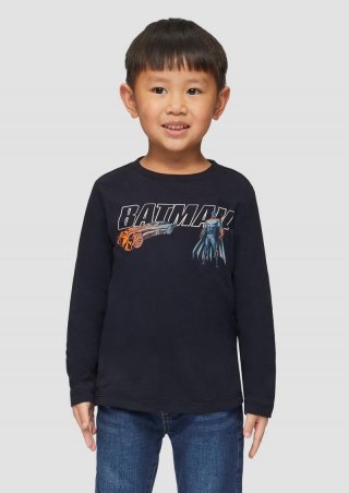 s.Oliver Longsleeve mit Batman®-Print - navy