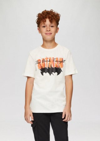 s.Oliver T-Shirt mit Batman®-Print - ecru