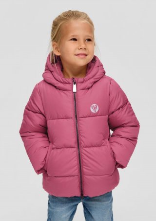 s.Oliver Steppjacke mit Fleece-Futter - pink