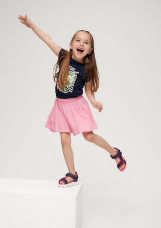 s.Oliver Shorts aus Viskosestretch - rosa