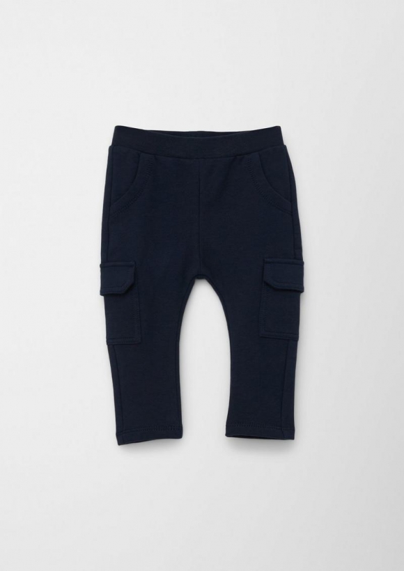 s.Oliver Sweatpants mit Cargotaschen - navy