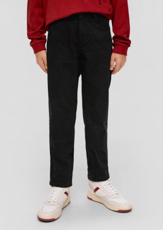 s.Oliver Jeans Seattle / Regular Fit / Mid Rise / Straight Leg - schwarz
