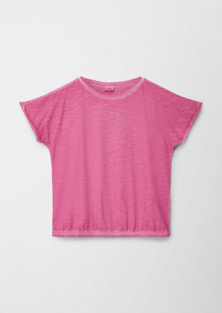 s.Oliver T-Shirt aus Baumwolle - pink