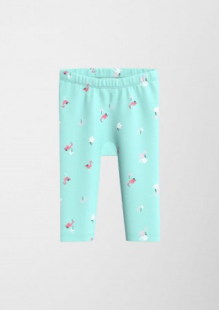 s.Oliver Leggins aus Baumwollstretch - türkis
