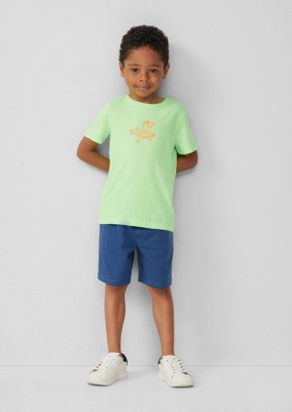 s.Oliver Jersey-Bermuda im Loose Fit - dunkelblau