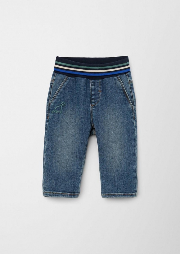 s.Oliver Jeans / Regular Fit / Mid Rise / Straight Leg - blau