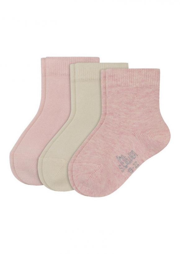 s.Oliver 3er-Pack Socken - pfirsich