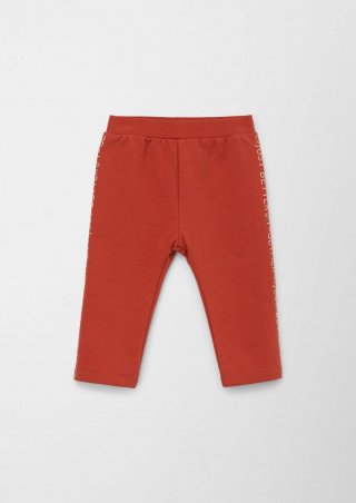 s.Oliver Joggpants mit Print - rostrot