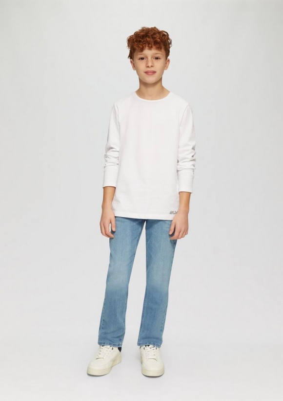 s.Oliver Jeans Pete / Regular Fit / Mid Rise / Straight Leg - blau