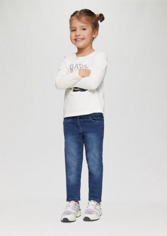 s.Oliver Jeans Kathy / Regular Fit / Mid Rise / Slim Leg - blau