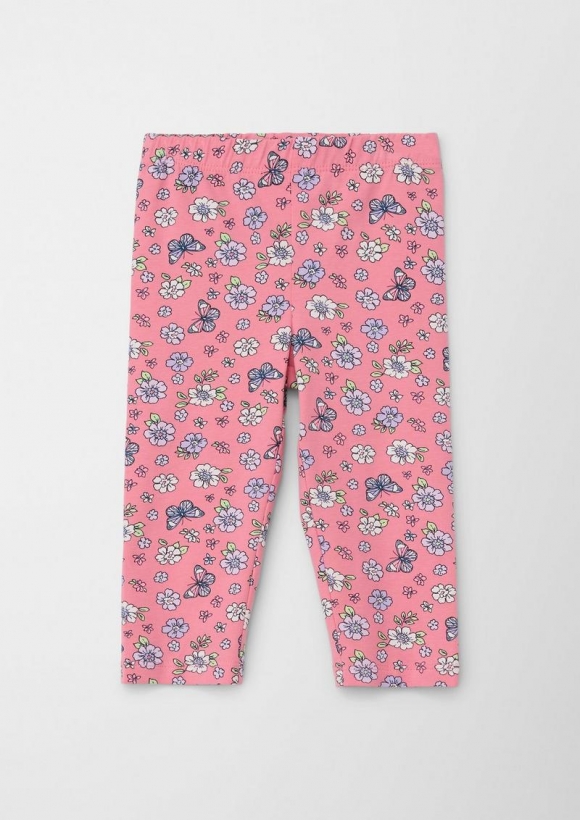 s.Oliver Leggings aus Baumwollstretch - rosa
