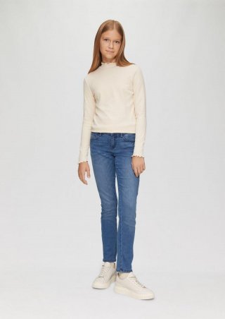 s.Oliver Jeans Suri / Regular Fit / Mid Rise / Slim Leg - blau
