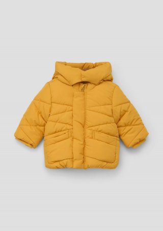 s.Oliver Steppjacke mit Kapuze - honiggelb