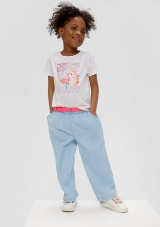 s.Oliver Jeans / Loose Fit / Mid Rise / Wide Leg - blau
