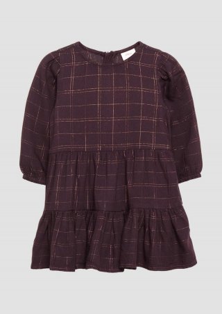 s.Oliver Ausgestelltes Kleid aus Viskosemix - lila