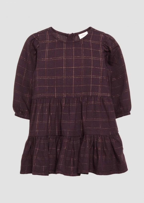 s.Oliver Ausgestelltes Kleid aus Viskosemix - lila