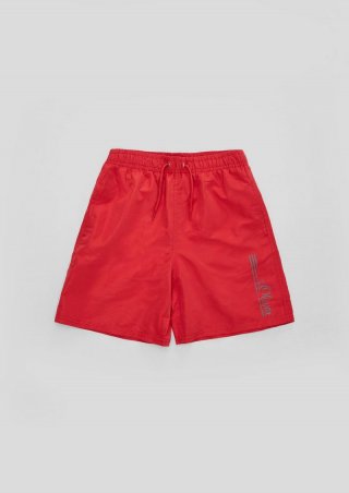 s.Oliver Badeshorts mit Print - preiselbeere