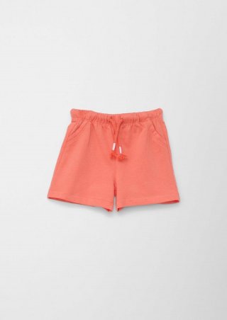 s.Oliver Shorts aus Baumwolle - papaya