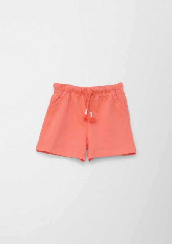 s.Oliver Shorts aus Baumwolle - papaya