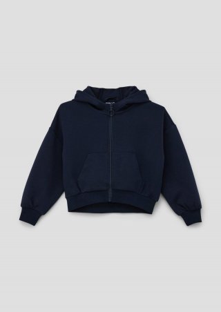 s.Oliver Kapuzensweatshirt im Loose Fit - navy