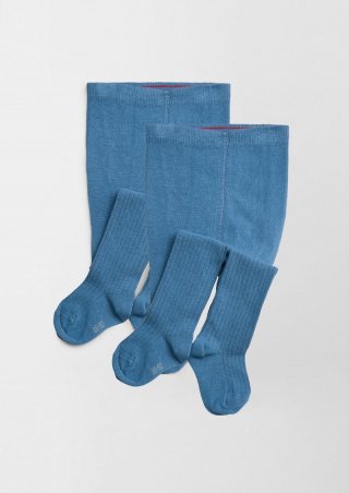 s.Oliver Strumpfhose im 2er-Set - blassblau