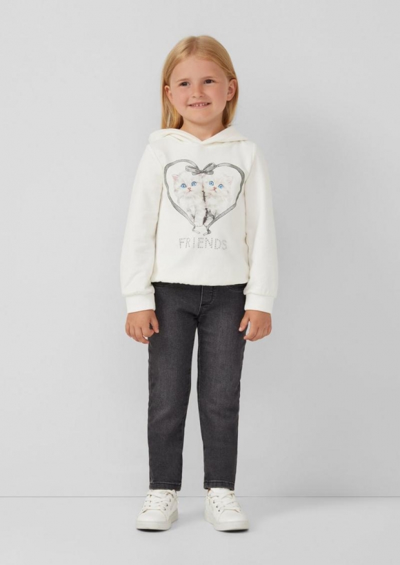 s.Oliver Jeans Treggings / Skinny Fit / Mid Rise / Skinny Leg - graphit