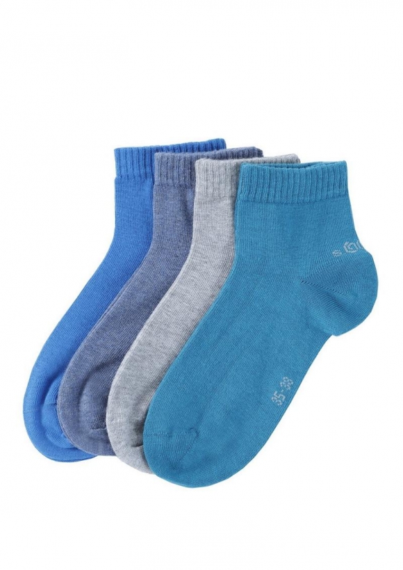 s.Oliver Socken im 4er-Pack - petrol