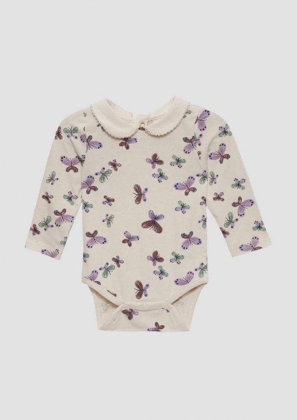 s.Oliver Body mit Bubikragen - helles sand