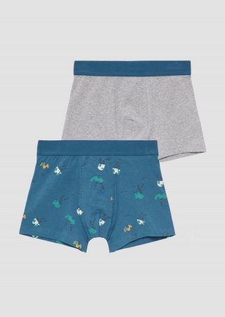 s.Oliver Boxershorts im Doppelpack - petrol