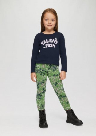 s.Oliver Leggings aus Thermofleece - bambusgrün