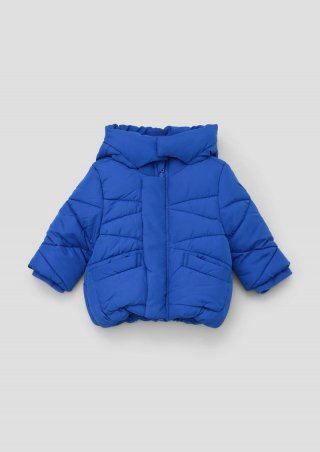 s.Oliver Steppjacke mit Kapuze - royalblau