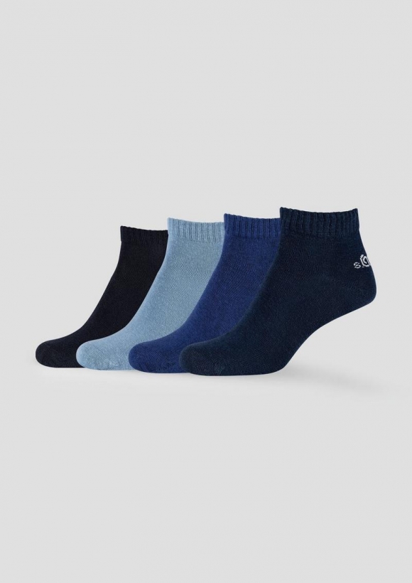 s.Oliver Multipack Socken aus Baumwollmix - tiefblau