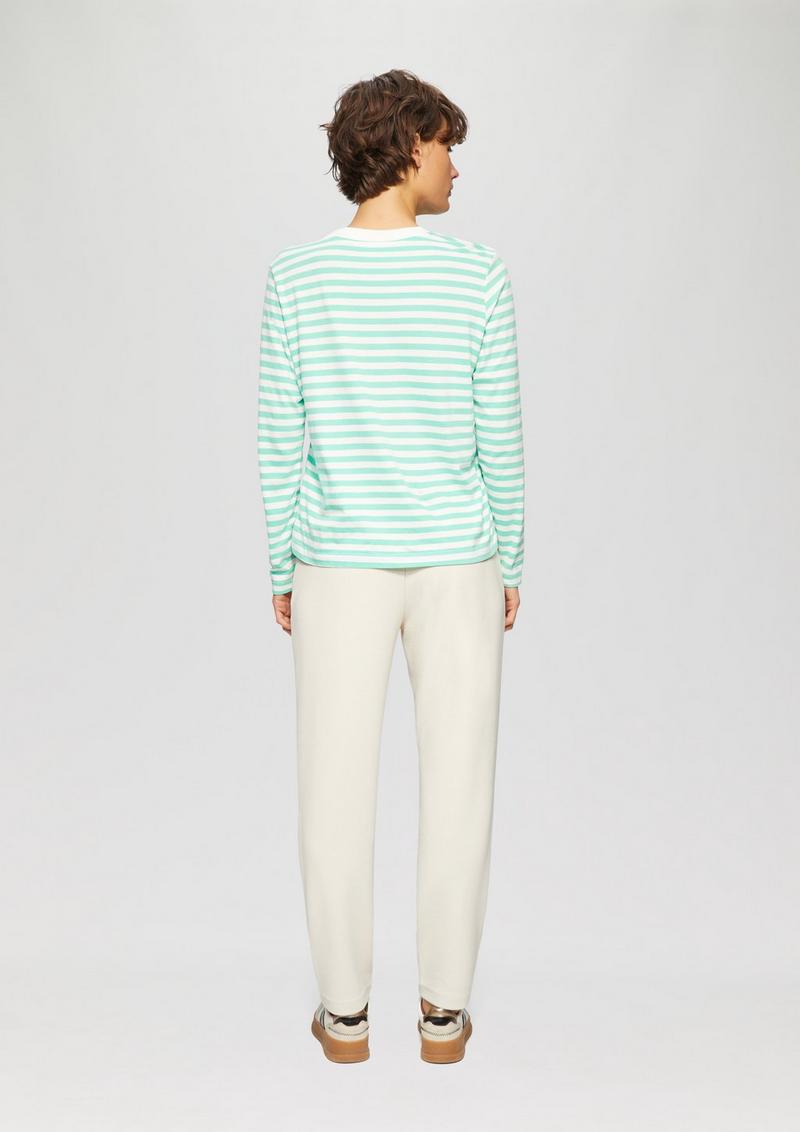 s.Oliver Jogpants aus Struktur-Jersey - beige