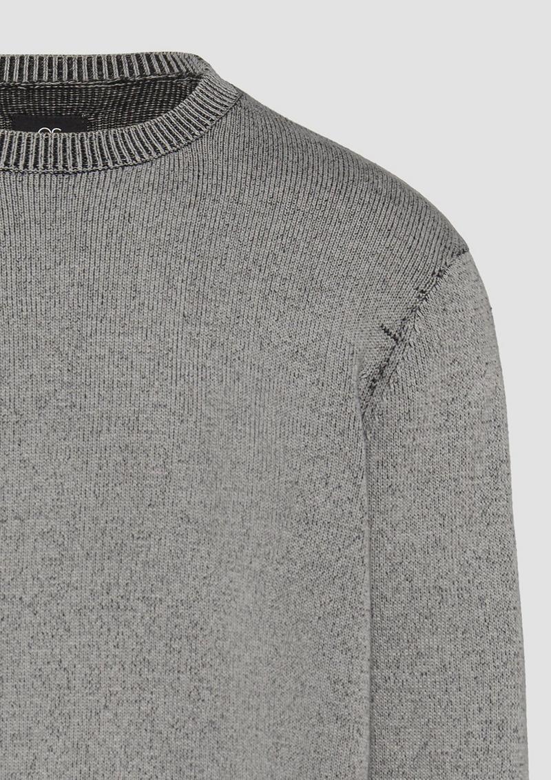 s.Oliver Strickpullover in melierter Optik - taubengrau