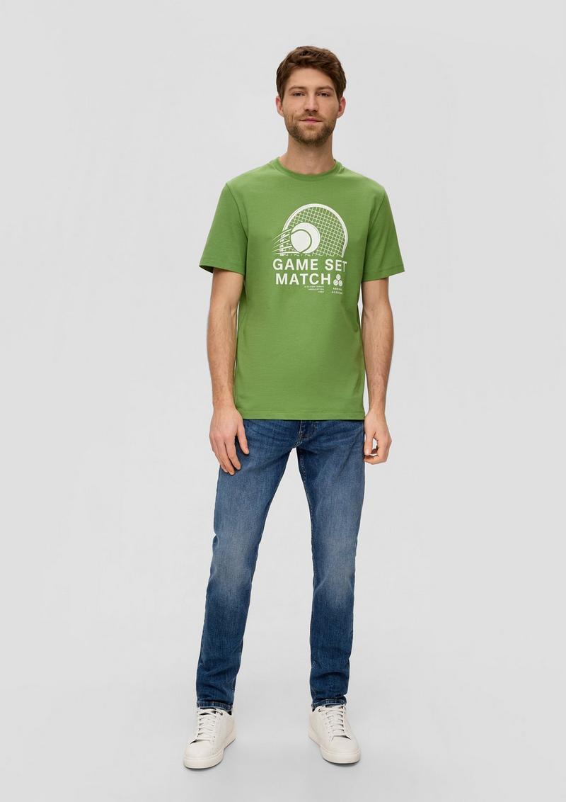 s.Oliver Jeans Mauro / Regular Fit / High Rise / Tapered Leg - blau