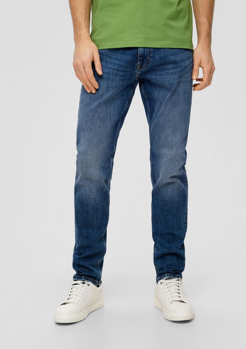 s.Oliver Jeans Mauro / Regular Fit / High Rise / Tapered Leg - blau