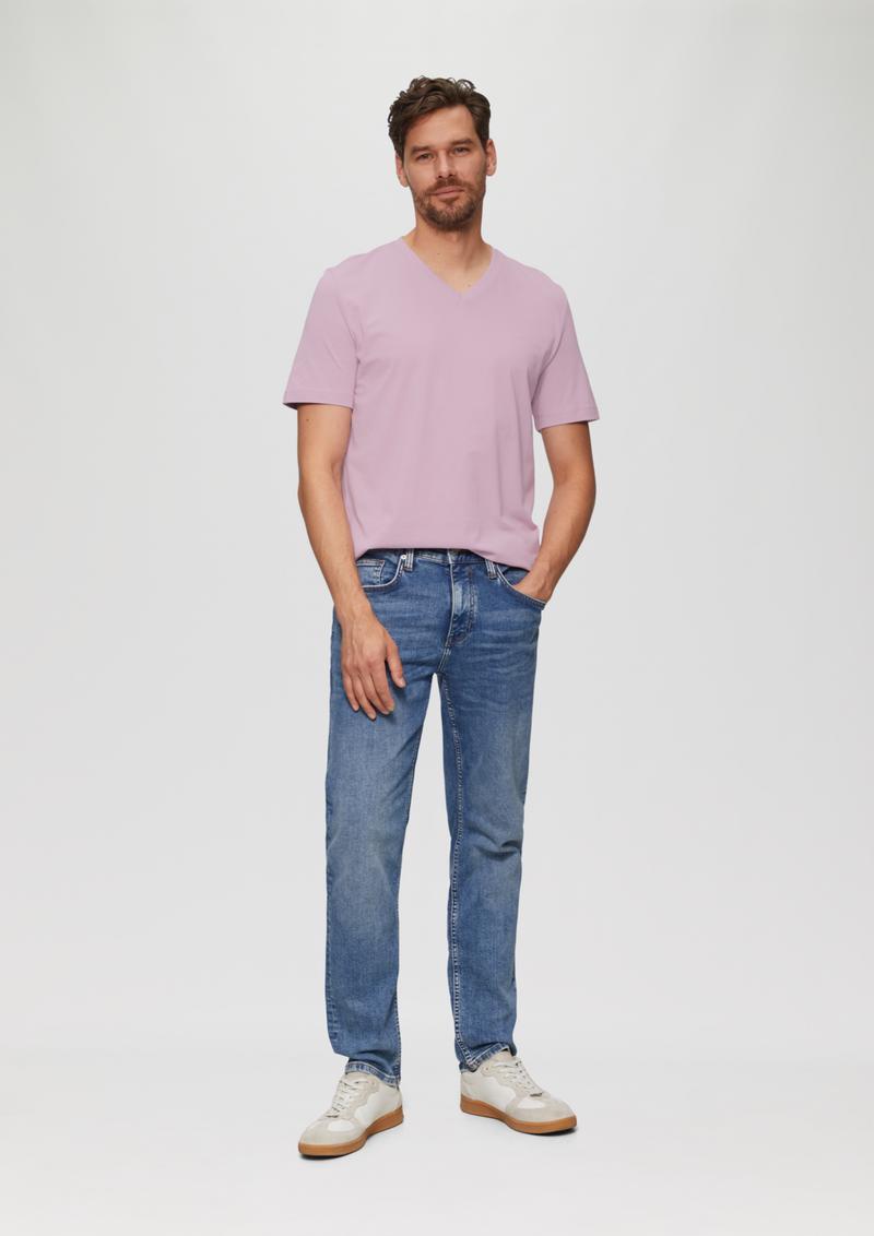 s.Oliver T-Shirt mit Logo-Detail - flieder