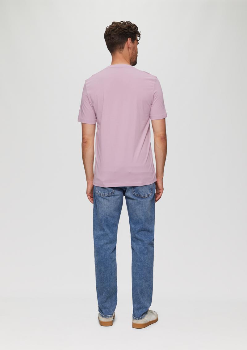 s.Oliver T-Shirt mit Logo-Detail - flieder