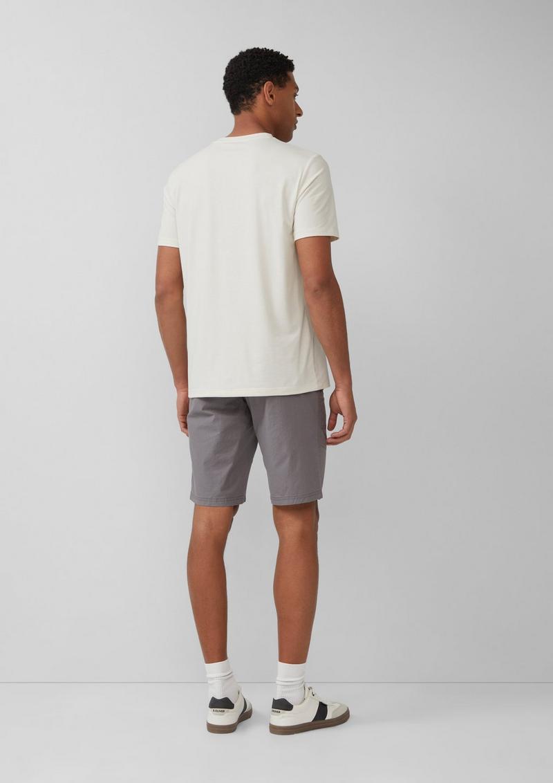 s.Oliver Phoenix: Bermuda mit Ripstop-Struktur im Worker-Style - grau